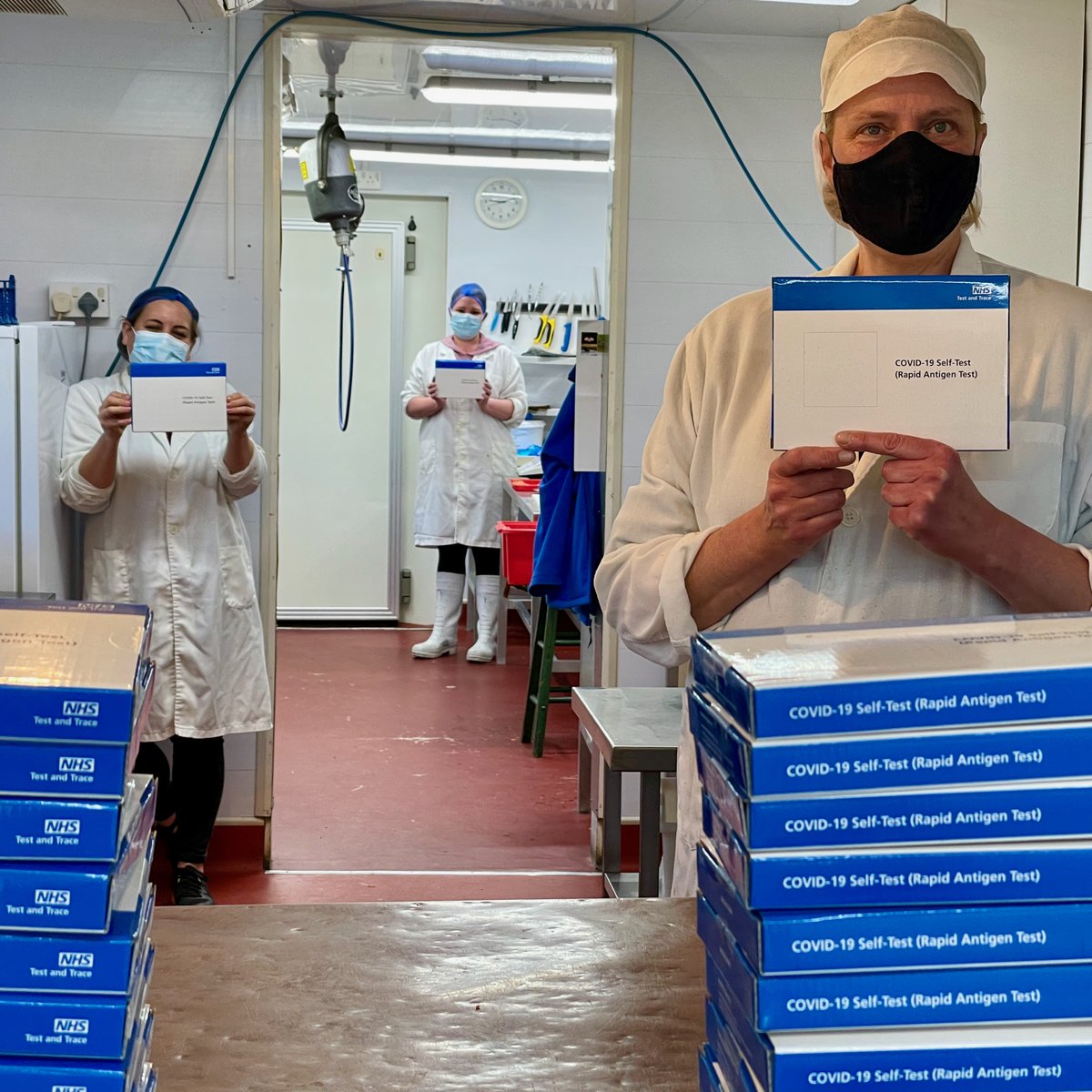 Today is day one of joining the <a href="/NHSuk/">NHS</a> twice-weekly testing programme.  Having been Covid free so far, it is a relief that tiny businesses like ours are now included in the new scheme.