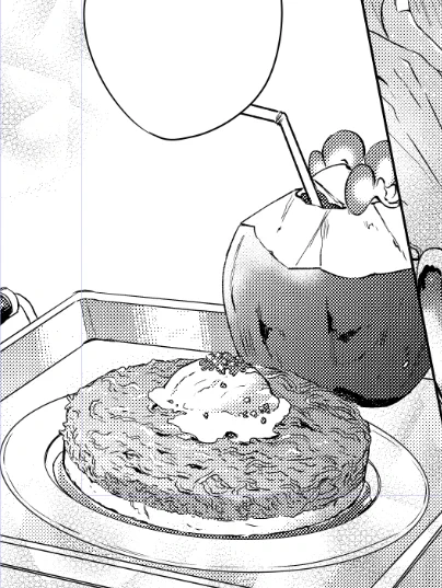 クナーファ～～～
食物の描くことは癒やしです😌...だいちゅき... 