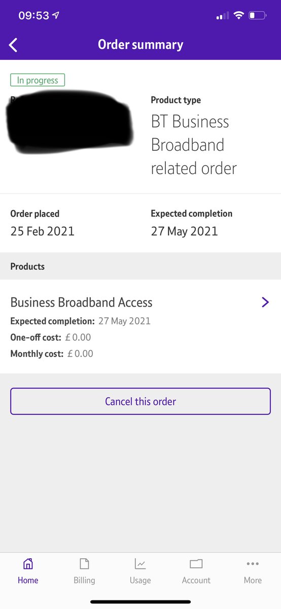 houghtondotcom's tweet photo. @BTBusiness I had ordered new BT Business broadband in February!!!! Was told I would have it installed (see confirmation) no engineer attended. The next date I have been given is in MAY! This is unacceptable. Without internet I cannot make a living.. .@bt_uk #btbusiness https://t.co/iKJaGNYev8