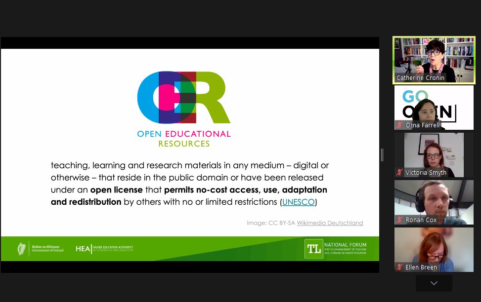 #goopen kicking off with <a href="/catherinecronin/">Dr. Catherine Cronin ... over on Mastodon</a>