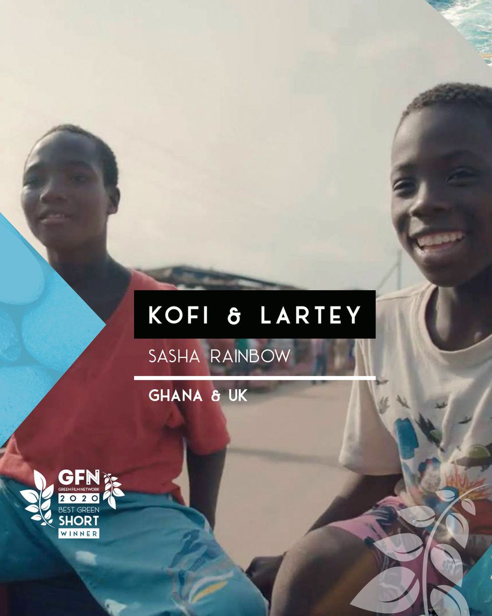 Green Film Network (@greenfilmnet) on Twitter photo The Best Green Short 2020 Award also goes to:
KOFI & LARTEY by SASHA RAINBOW
Congratulations!!!
<a href="/GreenFilmNet/">Green Film Network</a> is very proud to announce both winners of the category. buff.ly/3eqEn87
#greenfilmnetwork #greenfilmawards #kofiandlartey #kofiandlarteyfilm <a href="/itssasharainbow/">Sasha Rainbow</a> The Best Green Short 2020 Award also goes to:
KOFI & LARTEY by SASHA RAINBOW
Congratulations!!!
<a href="/GreenFilmNet/">Green Film Network</a> is very proud to announce both winners of the category. buff.ly/3eqEn87
#greenfilmnetwork #greenfilmawards #kofiandlartey #kofiandlarteyfilm <a href="/itssasharainbow/">Sasha Rainbow</a>