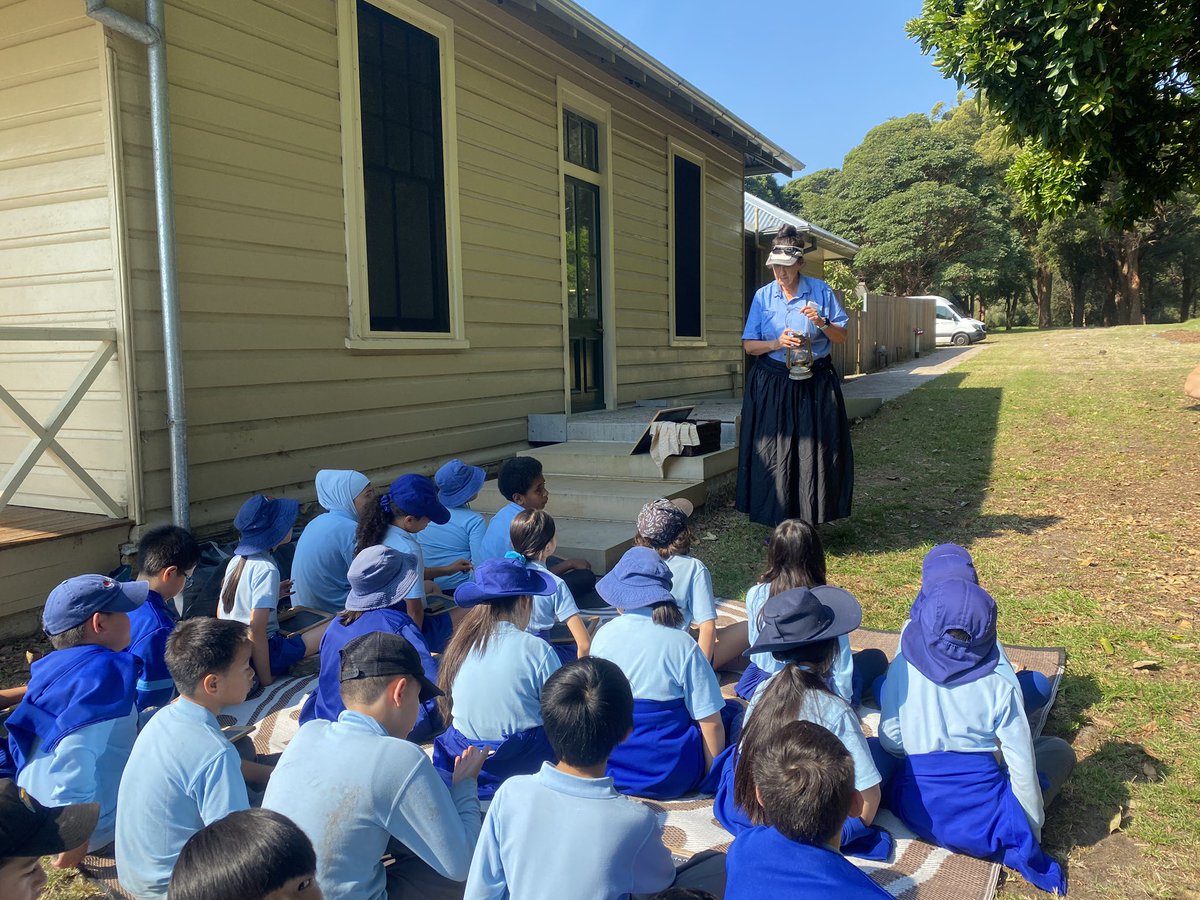 Hurstville South PS students discovered why the site for the meeting of two cultures, 251 years at at Kurnell is so important. They enjoyed Aboriginal dancing, weaving and singing. #EZECNSW #stage2history