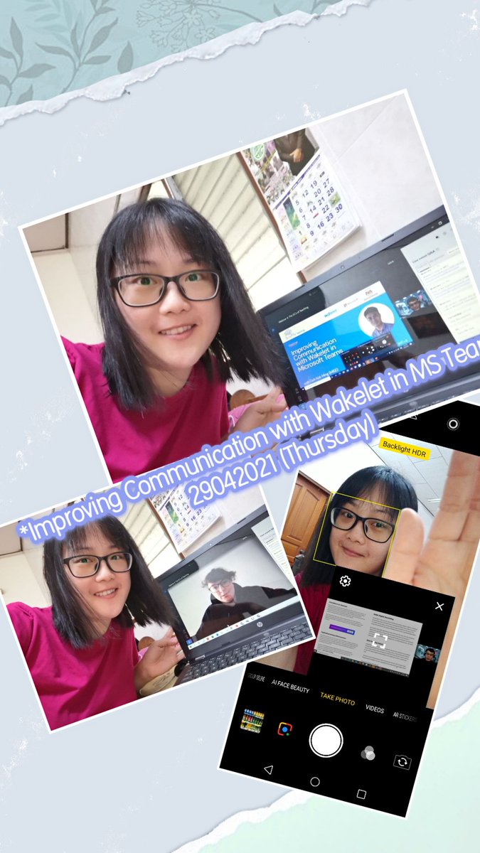 kongsl9's tweet photo. 4th Session: The 5C's of Teaching with Wakelet in MS Teams: Improving Communication with Wakelet in MS Teams.Thanks for the great sharing from Cg Goh Kok Ming & Ell. 🥰
@skyquah
@GOHKOKMING2
@sumikoccy
@wakelet
@microsoftEDU
#wakeletwave
#5csofteaching
#MicrosoftEDU https://t.co/cgxPPsvKEo