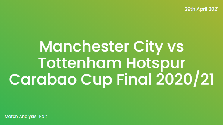 dlvr.it/Rygn9j provides the indepth analysis on last sunday's Carabao Cup FInal between <a href="/ManCity/">Manchester City</a> and <a href="/SpursOfficial/">Tottenham Hotspur</a>. #carabaocup #premierleague
dlvr.it/RygnBG dlvr.it/RygnBK