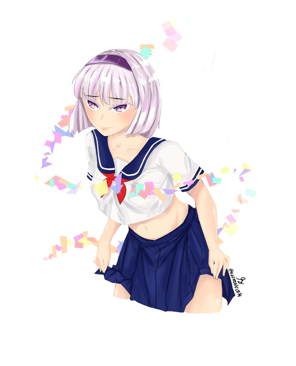 RZerdnelem's tweet photo. Smol 

#digitalart #animegirl #medibang https://t.co/z6lXBriVOs