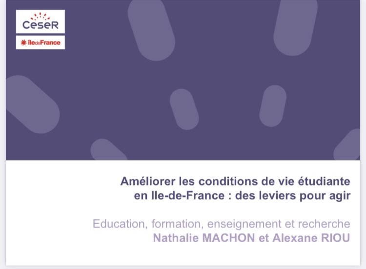 Les pouvoirs publics, à tous les niveaux, ont une responsabilité collective vis à vis des jeunes, des #étudiantes, des #étudiants, et de la société d’aujourd’hui et de celle de demain. Les leviers sont nombreux charge aux exécutifs de s’en saisir ! 2/2