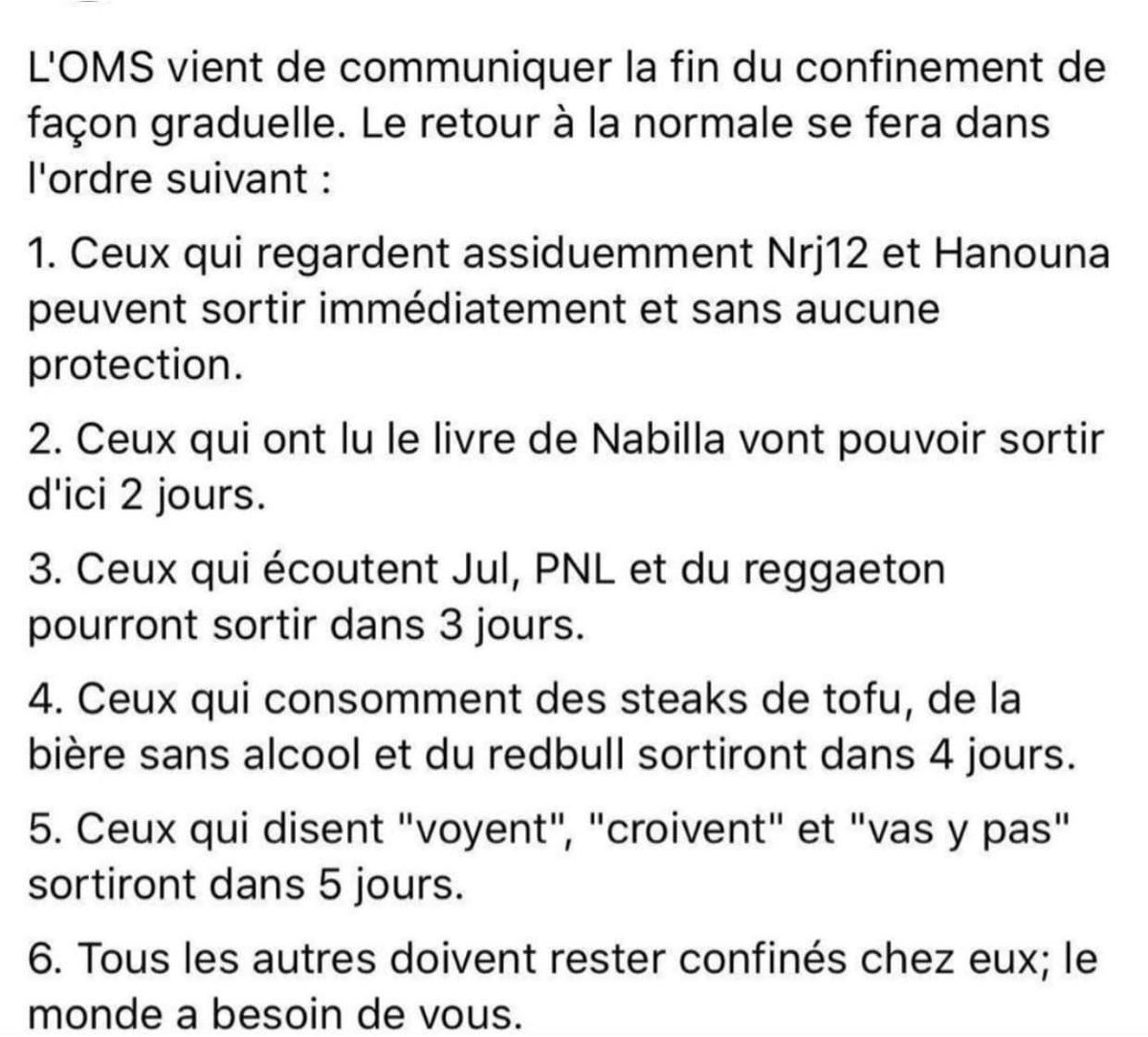ComplotsFaciles's tweet photo. #Déconfinement https://t.co/jzeEiQcJoA