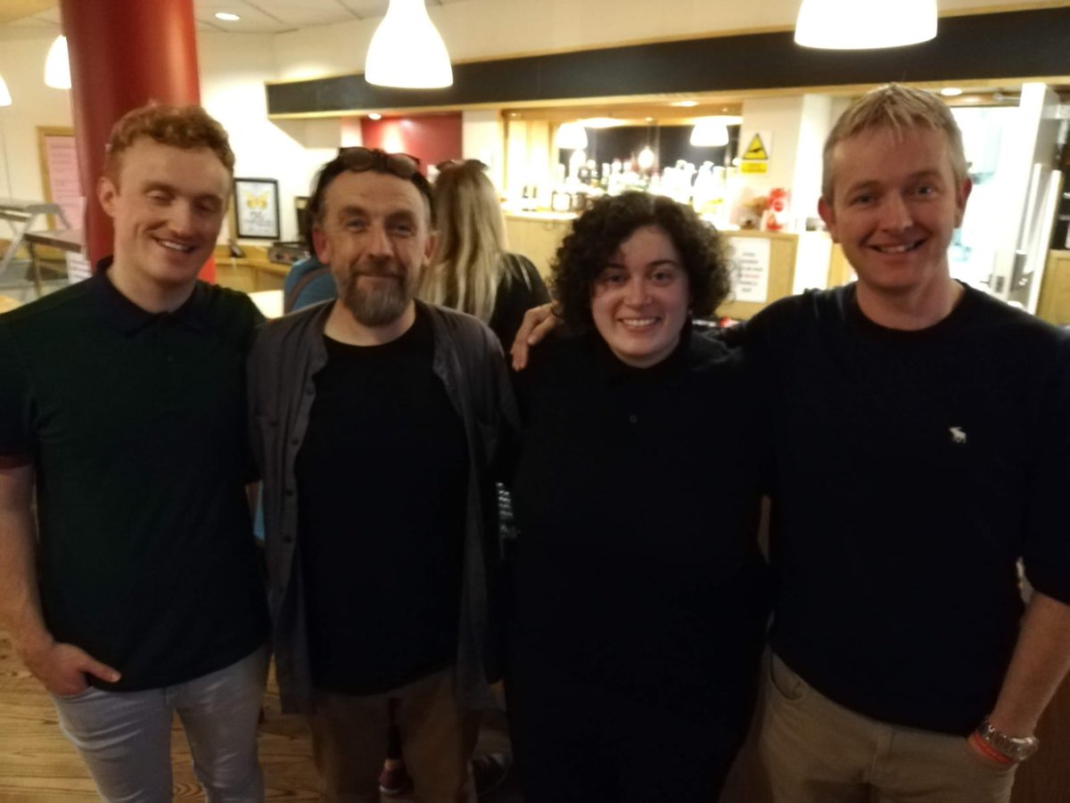 obrienmark's tweet photo. Making shows makes comrades of us all
For Saoirse @Colm_Keegan @Eric_O_Brien Suzie Cummins /28
#axismemories #axisballymun https://t.co/FQnAiyXO70
