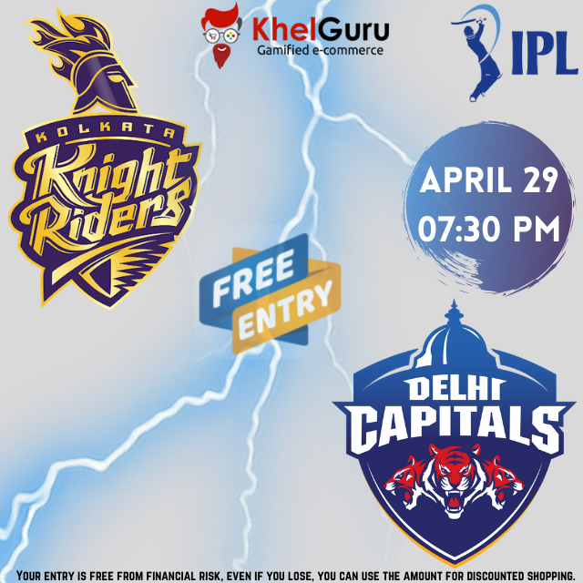 Khel_Guru's tweet photo. 𝐃𝐎𝐍'𝐓 𝐅𝐎𝐑𝐆𝐄𝐓 𝐓𝐎 𝐓𝐔𝐍𝐄 𝐈𝐍 📺 👀
KKR are on the hunt for back to back wins in an important clash against the DC in Ahmedabad.🏏💪
For Participation 👉 https://t.co/VXsoD7P20G
To Download 👉 https://t.co/ucaAbjcAOg
#VIVOIPL #KKR #DC #KKRHaiTaiyaar  #YehHaiNayiDilli https://t.co/nVxdIR8DA5