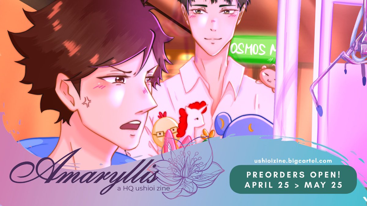 Preview for the piece i did for @ushioikazine ! Preorders are open until may 25,, highly recommend checking it out because the works are absolutely amazing!

Shop link to order: ushioizine.bigcartel.com