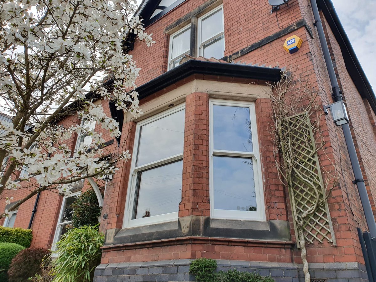 The winner of the April Photographic Competition is Master Installer <a href="/DerwentWindows/">Derwent Windows & Doors</a> for this lovely seasonal installation of Bygone Symphony sash windows - well done!