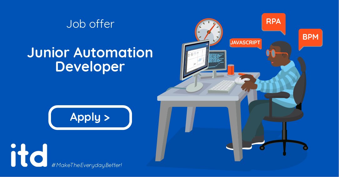 📌[#Job]
To support our growth, we're hiring a Junior #Automation #Developer based in Johannesburg, South Africa. Apply now to join the adventure!
More information ⬇
za.indeed.com/job/junior-aut…