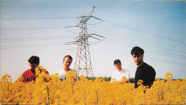 Indie bands standing about in oilseed rape: The Wedding Present. (Thanks  @serial_miller)