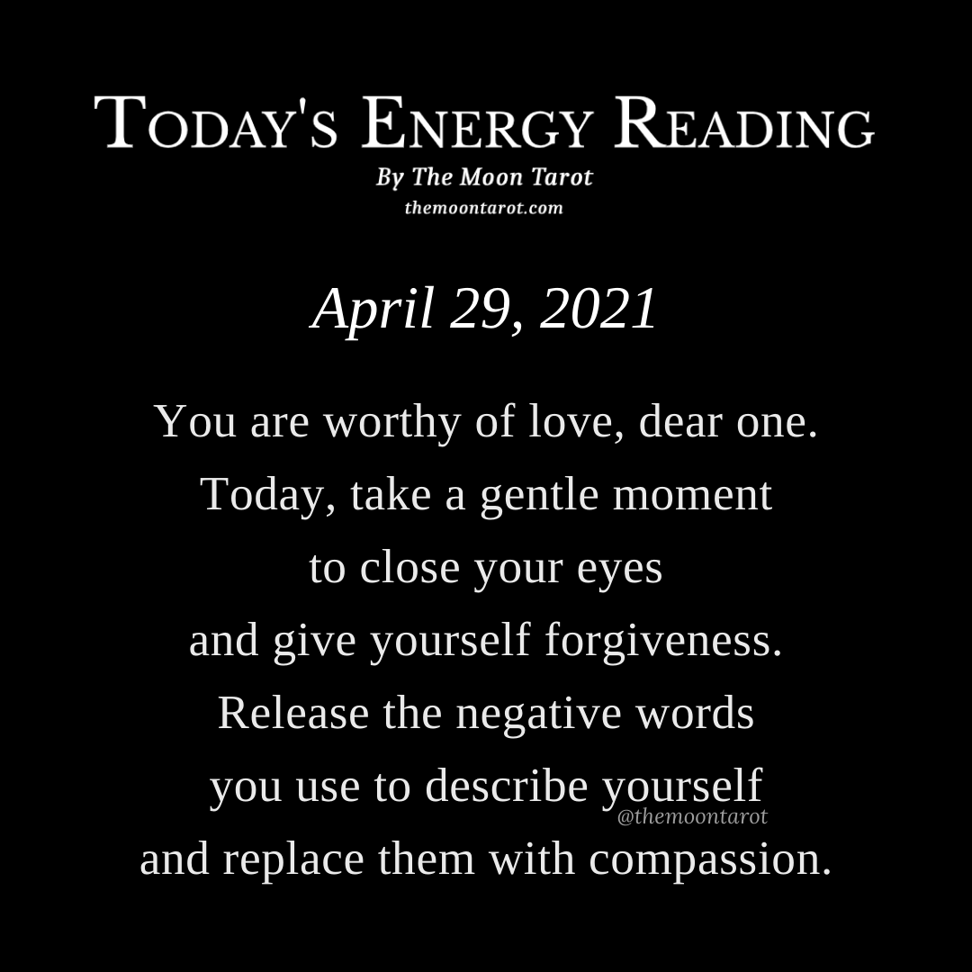 themoontarot_'s tweet photo. Today's Energy Reading: April 29th, 2021 https://t.co/SGLNMYv64a