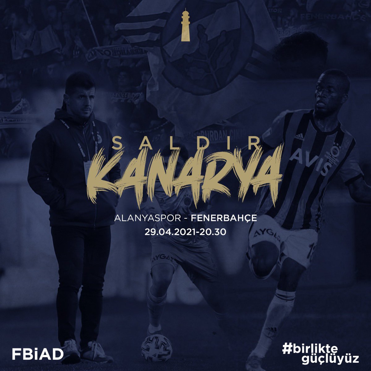 Aytemiz Alanyaspor karşısında takımımıza başarılar diliyoruz.

#FenerinMaçıVar #FBİAD #BirlikteGüçlüyüz