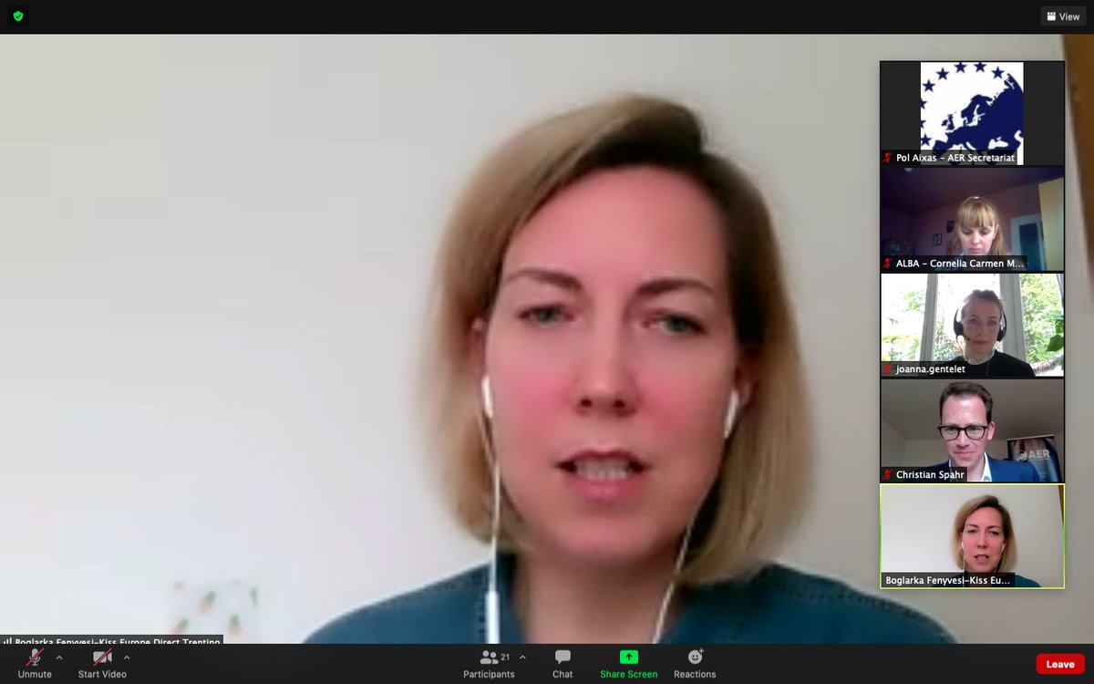 𝗕𝗼𝗴𝗹𝗮𝗿𝗸𝗮 𝗙𝗲𝗻𝘆𝘃𝗲𝘀𝗶-𝗞𝗶𝘀𝘀, Communication Officer, Autonomous Province of Trento 🇮🇹, explains that one of their main activities is visiting schools in the area to explain their work at a 🇪🇺 level &amp; how they advocate for their🗣&amp; rights to be heard &amp; respected.