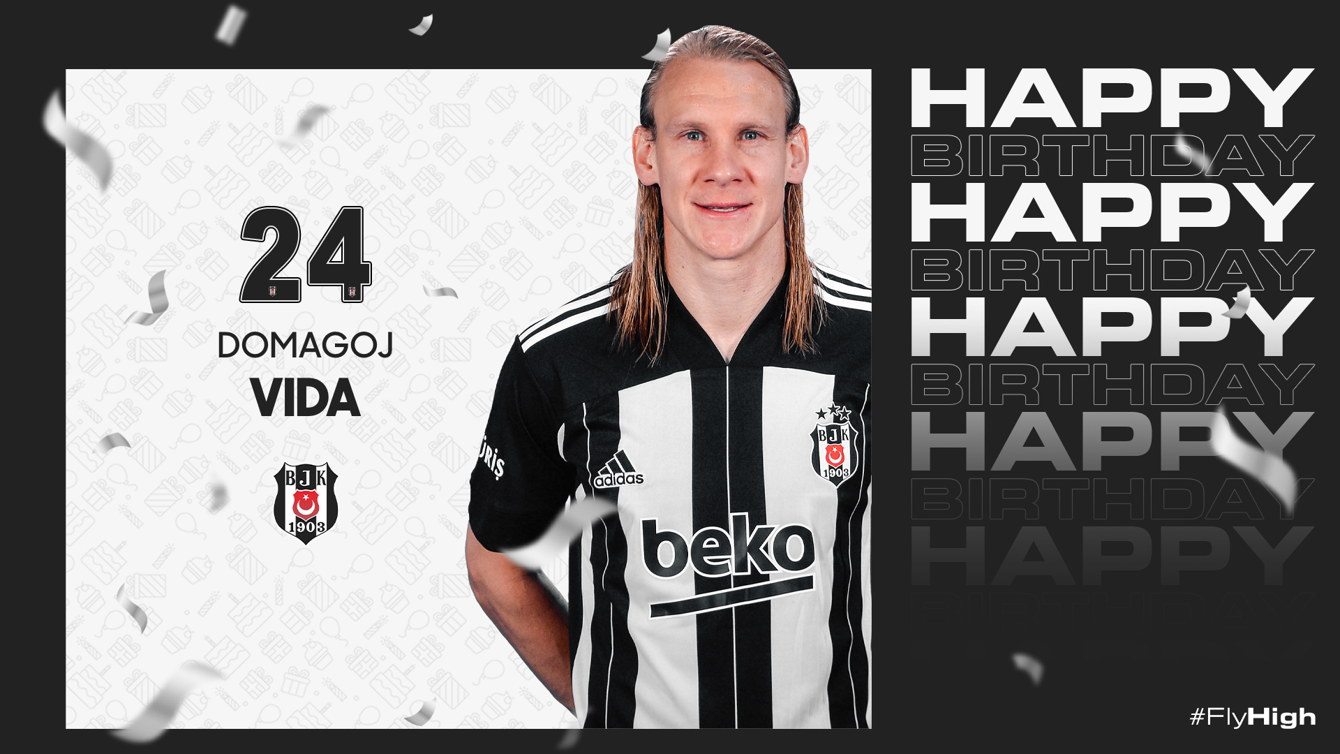 Happy birthday to Domagoj Vida, who turns 3 2 today!  
