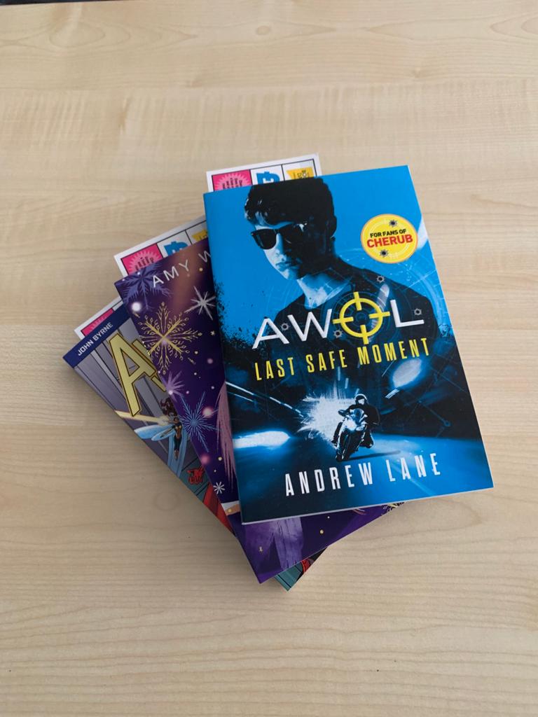 CaldervaleLib's tweet photo. The latest round of book gifting, thanks to Thanks to 
@NLCLearningHub and @LRCMS_NLC, #readtosucceed, #NLCreadtosucceed. https://t.co/sFpSWovSHW