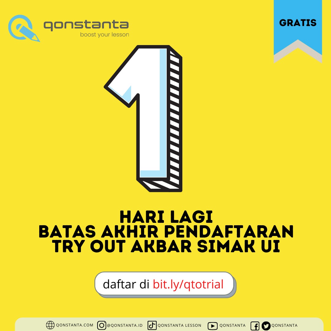 budidarmawa02's tweet image. wow #depok trending nih, deket #qonstanta nih. trendingin juga ni #tryoutsimakui #gratis dapat pembahasan tertulis daftar sgra di 
bit.ly/qtotrial