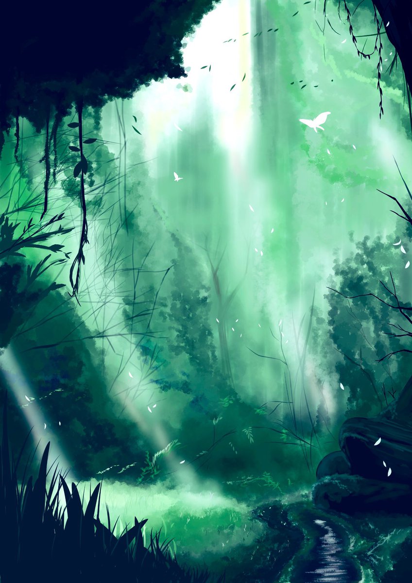 #絵描きさんと繋がりたい
#春の創作クラスターフォロー祭り 
風景メインでやってます。たまに女の子。気になる方巡回します 
