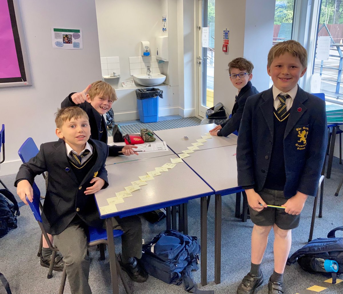 Year 3 did a great job of ordering the key events of the busy legend of Romulus and Remus and the founding of Rome. Teamwork makes dream work: Don’t be like Romulus and Remus, be like 3W instead!
<a href="/Habsmonmouth/">Haberdashers' Monmouth School</a> <a href="/MonBoysPrep/">Monmouth Boys' Prep</a>
#AncientRome #RomulusandRemus #teamworkmakesthedreamwork