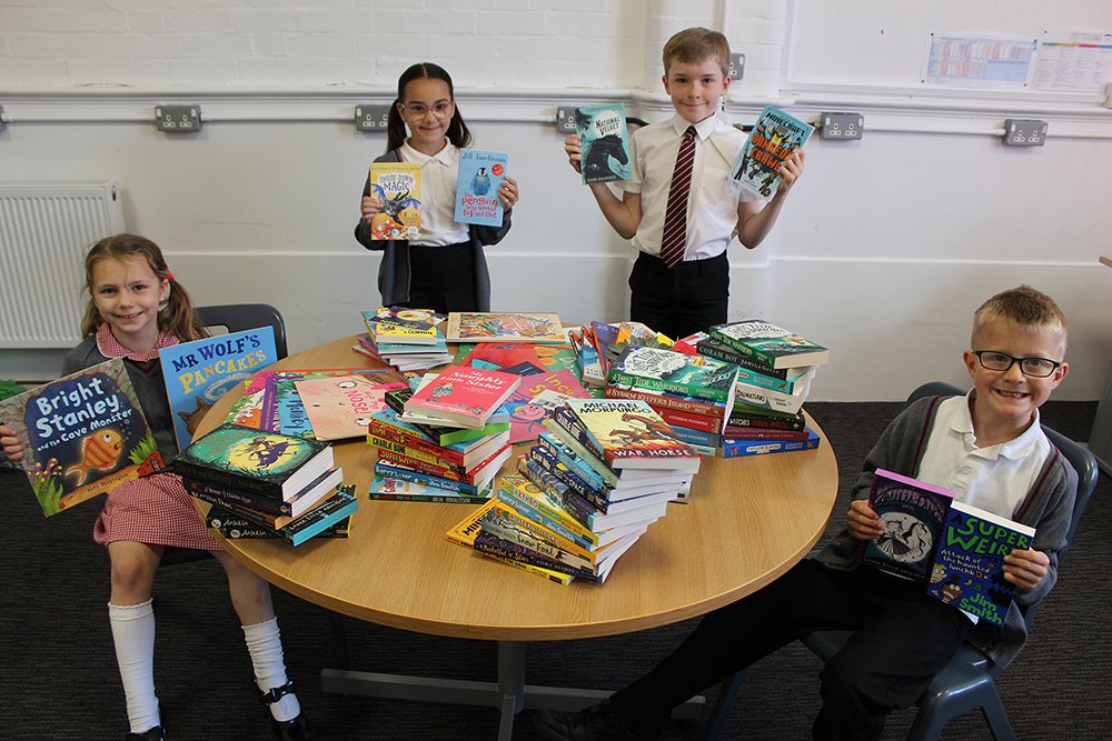 The children at Morehall are excited to have received over £600 worth of wonderful books, after Archie in year 5 came 1st in the national <a href="/eastcliffcreate/">East Cliff Creatives</a> "Paper Beach" competition and Morehall reached 5th on the leaderboard! 

#Books #Reading #Teaching #School #KidLit #Reader