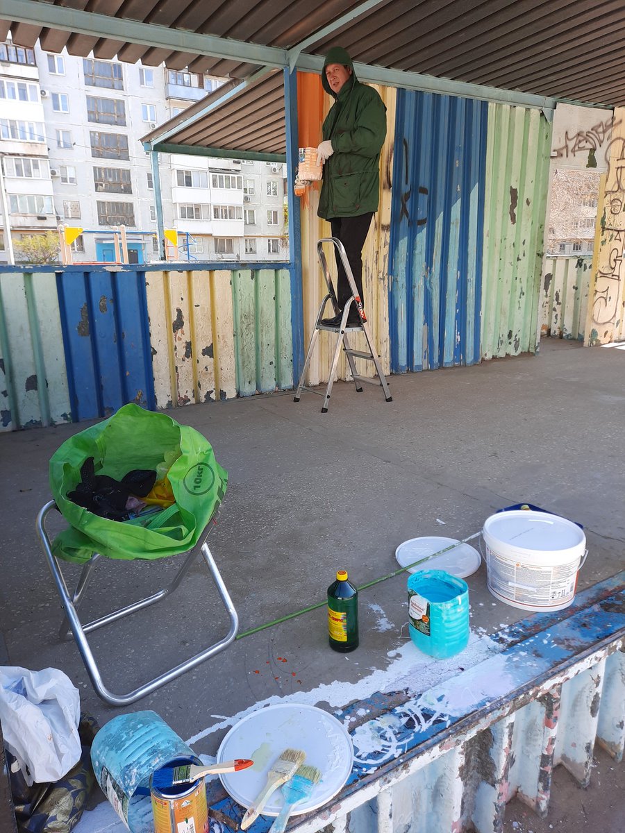 <a href="/osmladya2/">Райф Белла Шлемовна (председатель ТОС Ладья)</a> 
29.04.21.
Председатель ТОС Ладья Райф.Б.Ш выражает огромную благодарность УМ Колину Д.А.и жителям, принявшим  участие в этой акции.
Так было, а так стало!
Всем спасибо, мы молодцы!!!
<a href="/promadm/">Promadm.samara</a>
@Semenov_A_S