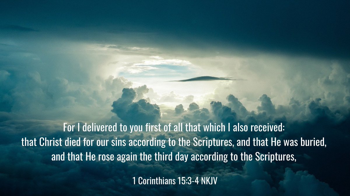 pastortedwilson's tweet photo. We thank our Father in Heaven for making the supreme sacrifice by sending His only Son to pay the ultimate price for our sins. https://t.co/9ONvMrCrhj