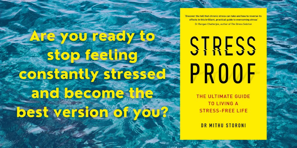 YellowKiteBooks's tweet photo. 'Discover the toll that chronic stress can take and how to reverse its effects in this brilliant, practical guide to overcoming stress' - Dr Rangan Chatterjee (The Stress Solution)
#StressProof by @StoroniMithuย is available to buy in paperback today ๐ https://t.co/fgY8vpC56a https://t.co/UcEao3lDoT