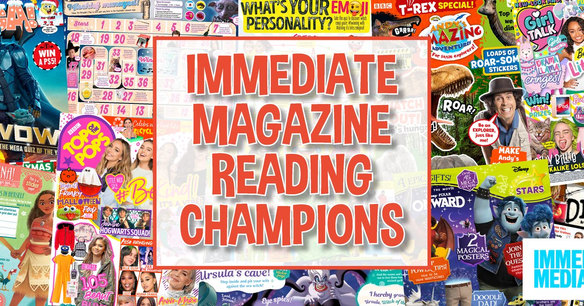 Our new #ImmediateMagChallenge encourages students to discuss how magazines are made and create the different elements themselves. Sign up for the chance to win a bundle of <a href="/immediate_media/">Immediate</a> magazines like <a href="/girltalkmags/">Girl Talk Magazine</a> and <a href="/Mega_mag_/">MEGA magazine</a> for your school! literacytrust.org.uk/competitions/i…