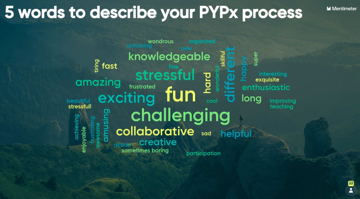 I think these words undoubtedly sum up our #PYPx2021 #OisPYPx21 @ois_primary @HemalPanchal10 @ambika_menon @Anjatschool @SrutiSukumaran @mehta_urvashi65 @nehaminda