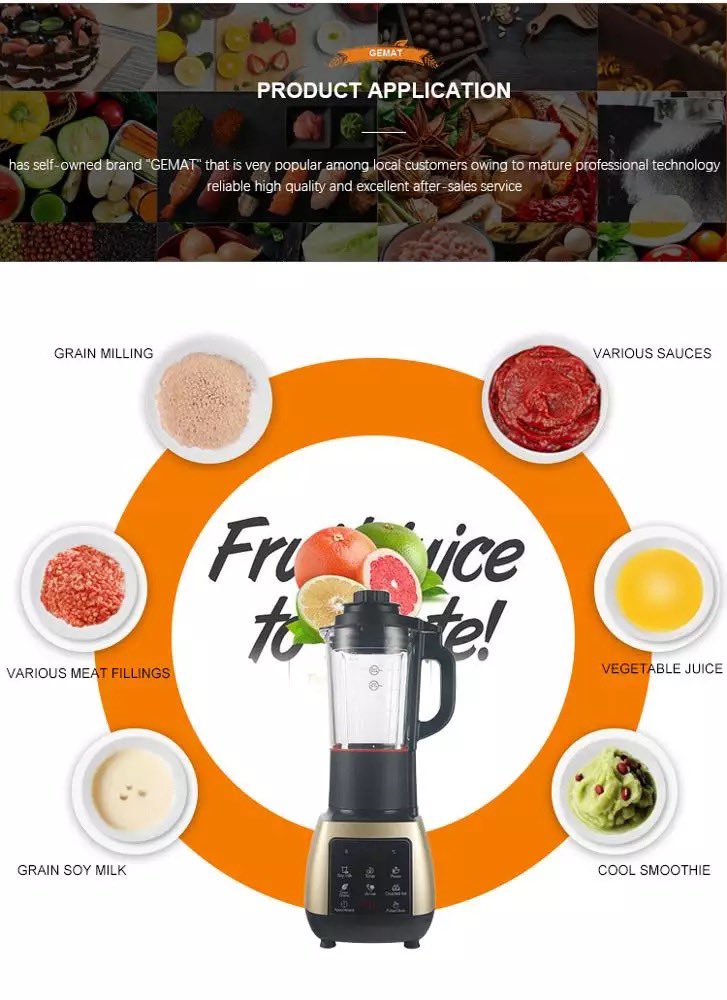 gematappliance's tweet image. TOUCH-PAD, MULTIFUNCTIONAL BLENDERS

#blendermanufacturer #OEM #MultifunctionalBlender #Juicer #Business #Shake #milktea #food #healthydiet #recipes #affordableblender #heavyduty #drinks #qualityproducts #affodable #appliances