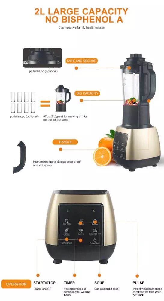gematappliance's tweet image. TOUCH-PAD, MULTIFUNCTIONAL BLENDERS

#blendermanufacturer #OEM #MultifunctionalBlender #Juicer #Business #Shake #milktea #food #healthydiet #recipes #affordableblender #heavyduty #drinks #qualityproducts #affodable #appliances