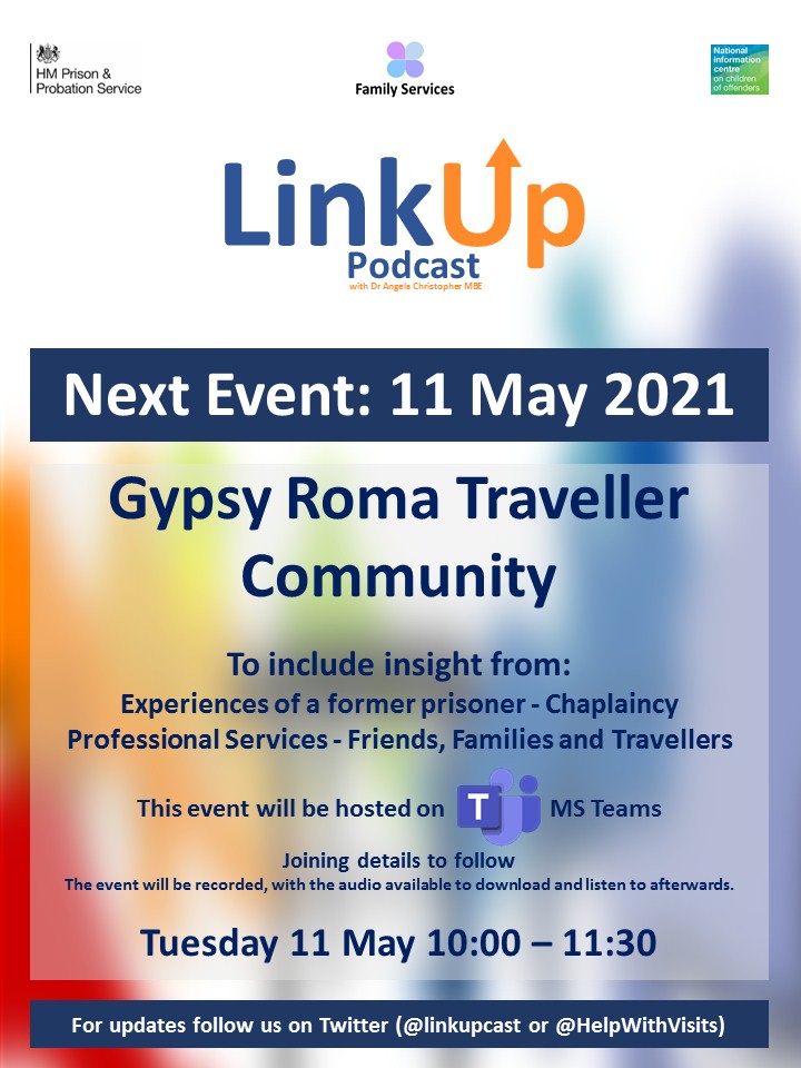 HelpWithVisits's tweet image. We&apos;re Back!  The next LinkUp event will focus on the Gypsy Roma Traveller community.  MS Teams joining details to follow. #LinkUp #SaveTheDate 11th May at 10am