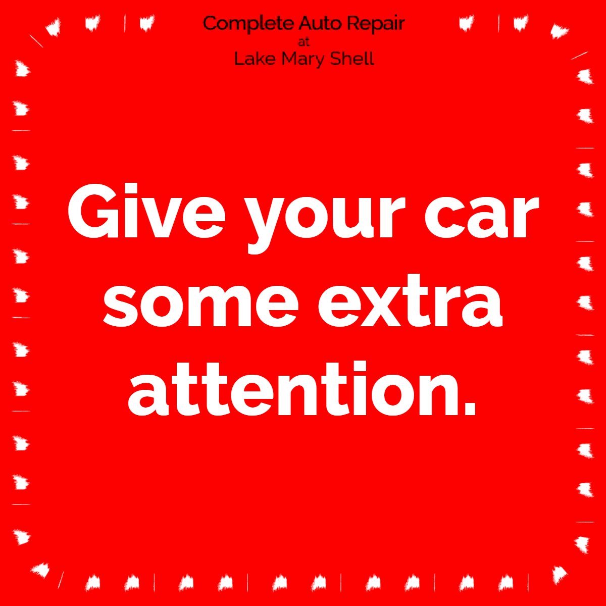 LakeMaryShell's tweet photo. This weekend is the perfect time to check your car's oil and tire pressure! https://t.co/Kz8fBENUbb