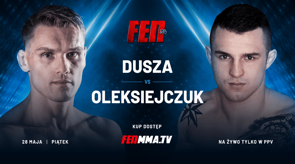 fenmma's tweet photo. 🇵🇱 Polsko-polski pojedynek na karcie #FEN34!
Obaj walczyli na gali #FEN32, obaj wygrali przez TKO w pierwszej rundzie. 28 maja wejdą do oktagonu, aby udowodnić, kto jest lepszy - Szymon Dusza 🆚 Cezary Oleksiejczuk 🔥
📅 28 maja
📺 https://t.co/fXdEhw2NCc https://t.co/7bGesNEKtJ