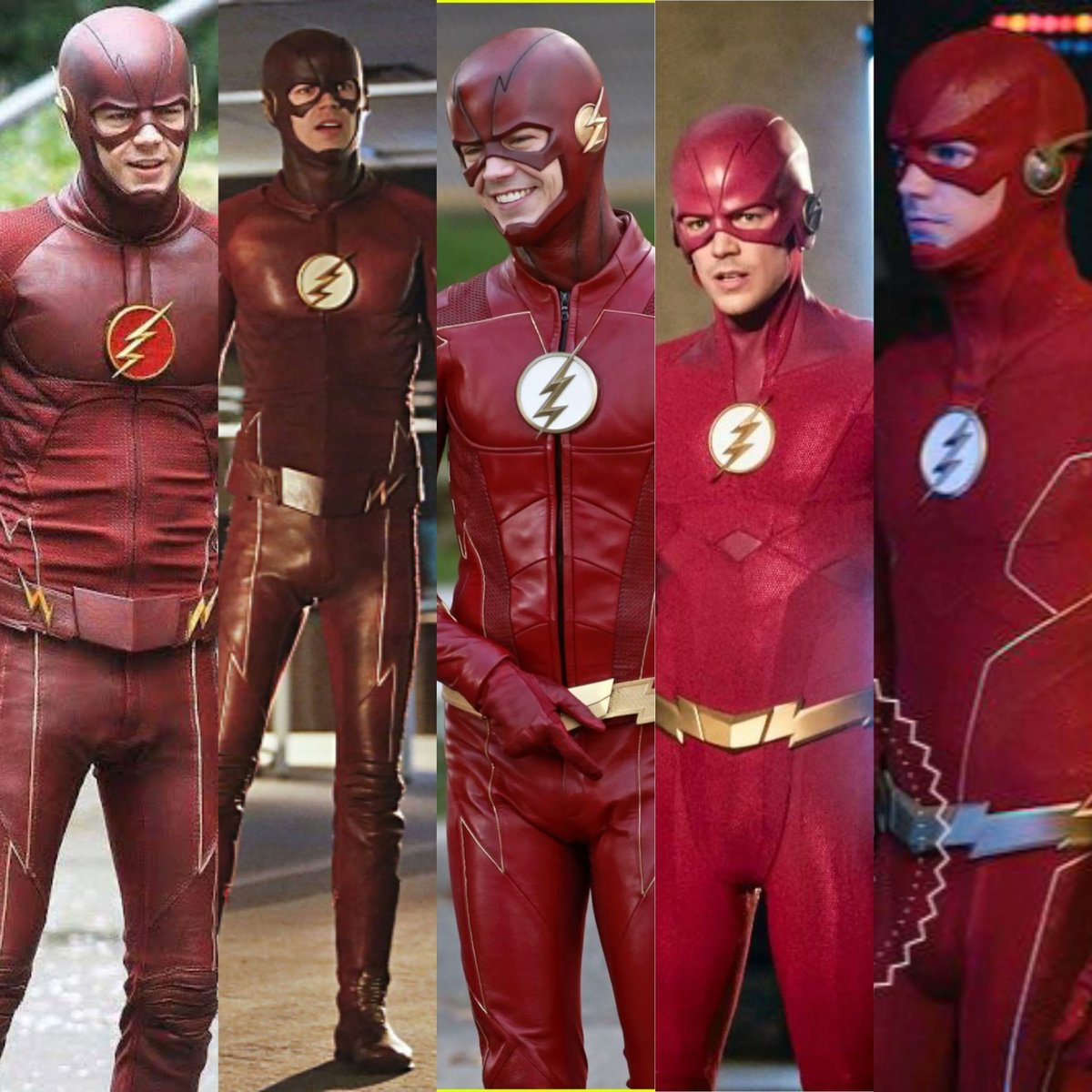 The Flash tv show is kind of a good example of the more classic costumes lo...