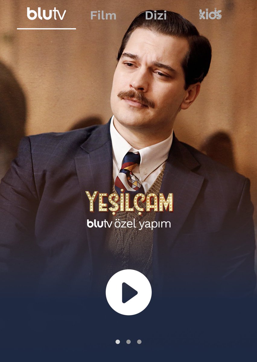 cagatayyfanclub's tweet photo. Çağatay Ulusoy’un Semih Ateş karakterine hayat verdiği, Yeşilçam’ın 3. ve 4. bölümü @BluTV’de yayında!  #yeşilçam https://t.co/hYe0HNU7Il