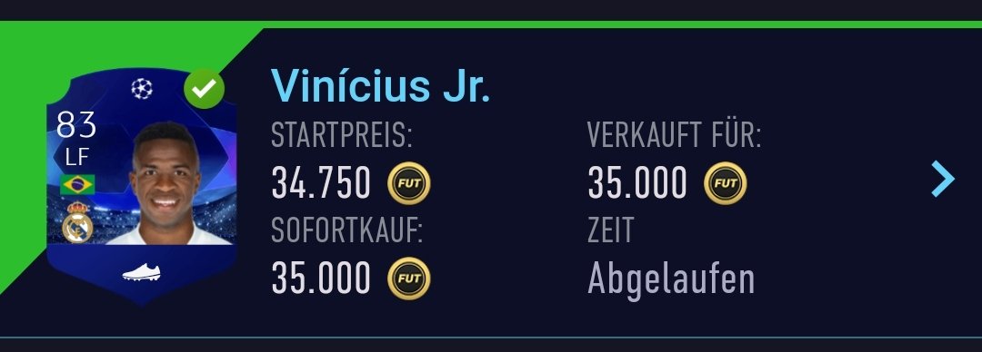FutPatery's tweet photo. 🚨Discord Profits🚨

Had some great profits so far today from the calls in the discord made by the great traders (tagged) in the discord 💰

This was only a tiny amount of the great tips made recently in the discord 👀

Vinicious was tipped at 16k btw🤯 https://t.co/cjzfyBbEBT