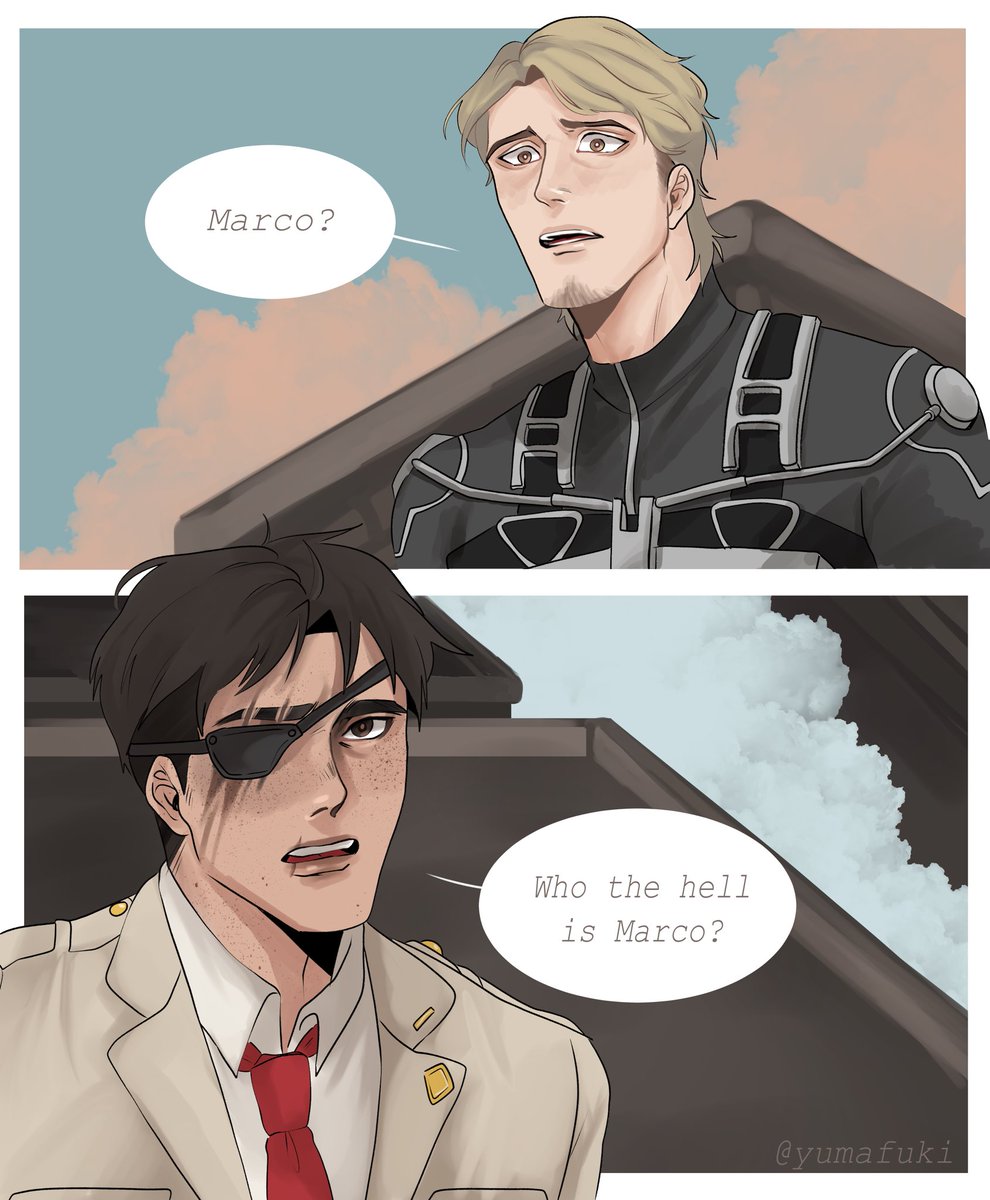 ゆま Brainwashed Warrior Marco Cause I Can T Stop Drawing This Au Jeanmarco Attackontitan 進撃の巨人 ゆま Brainwashed Warrior Marco Cause I Can T Stop Drawing This Au Jeanmarco Attackontitan 進撃の巨人