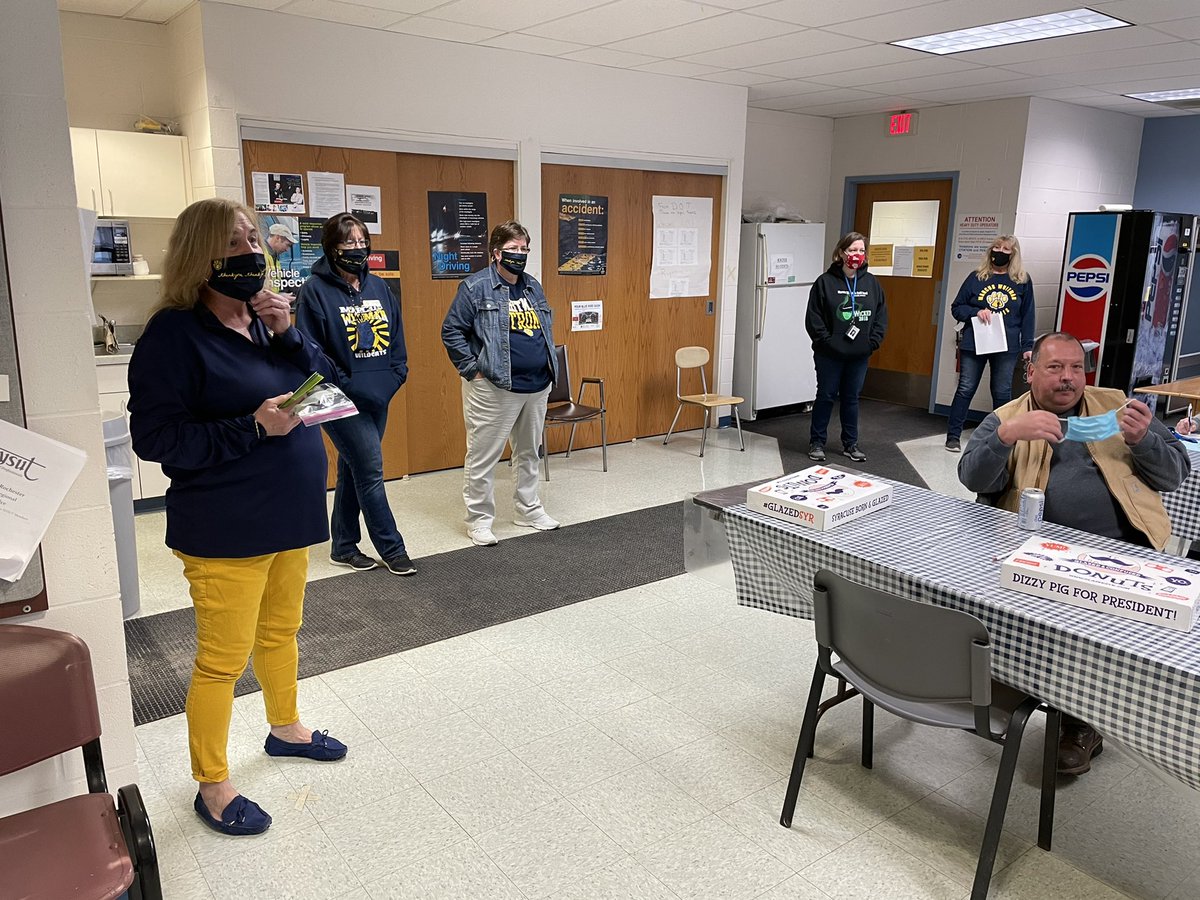 cbrownmwcsd's tweet photo. Very fortunate to have a BoE willing to take time off of their work and lives to thank each employee for all they do! @NYSEDNews https://t.co/xQZoBAiq17