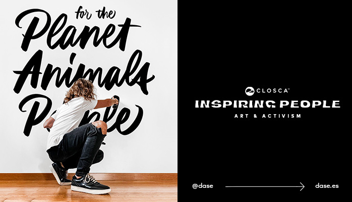 New edition of #CloscaInspiringPeople with <a href="/dase_es/">Dase</a> 

An ARTivist who condenses in all his works the power of his claims, aiming to inspire others to look after the planet.🌍

Want to read the full interview?  Don't miss it on our blog 👉🏼 closca.com/blogs/journal/…
