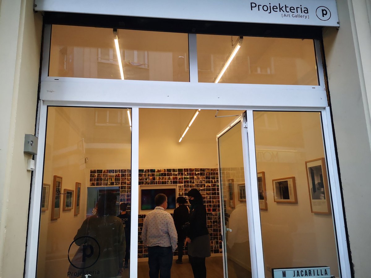 Comencem! #exposició de #marlajacarilla a #projekteria #artgallery #barcelona