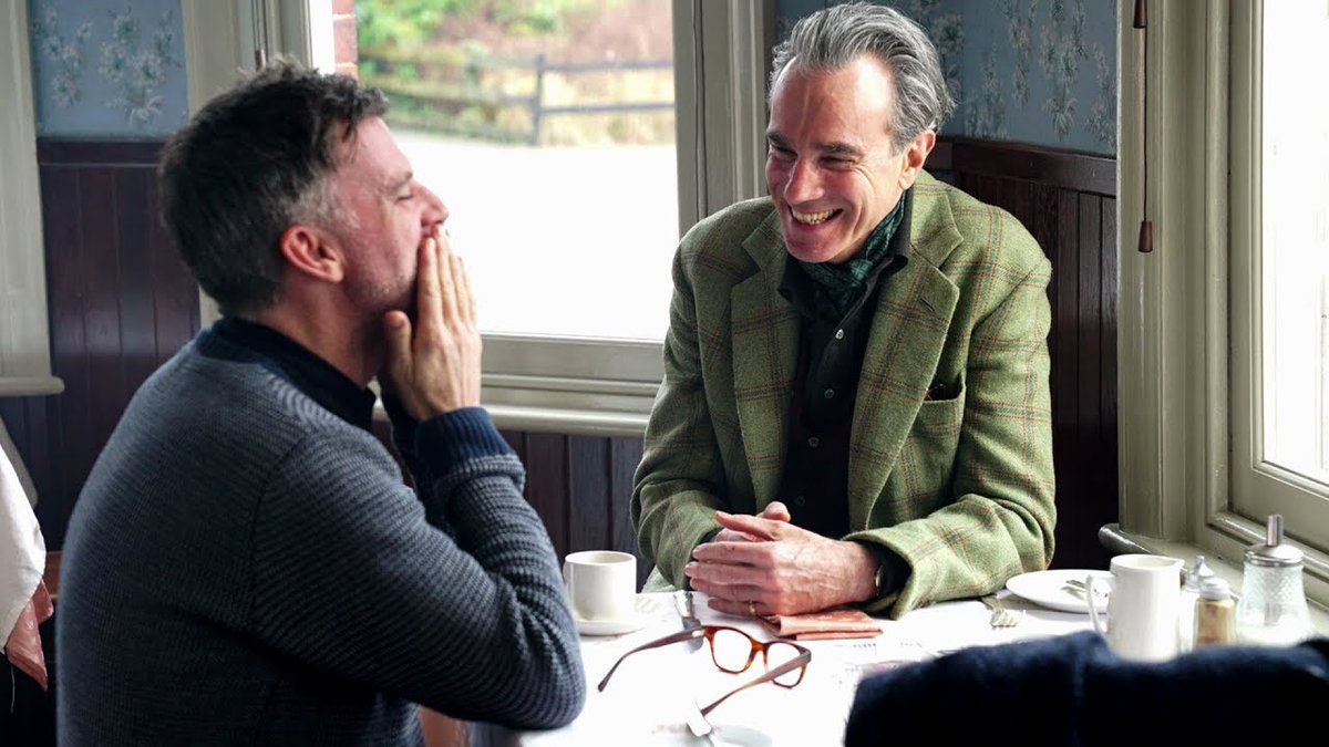 mubiindia's tweet photo. Daniel Day-Lewis behind the scenes of PHANTOM THREAD. #bornonthisday https://t.co/lbwmGMj1rr