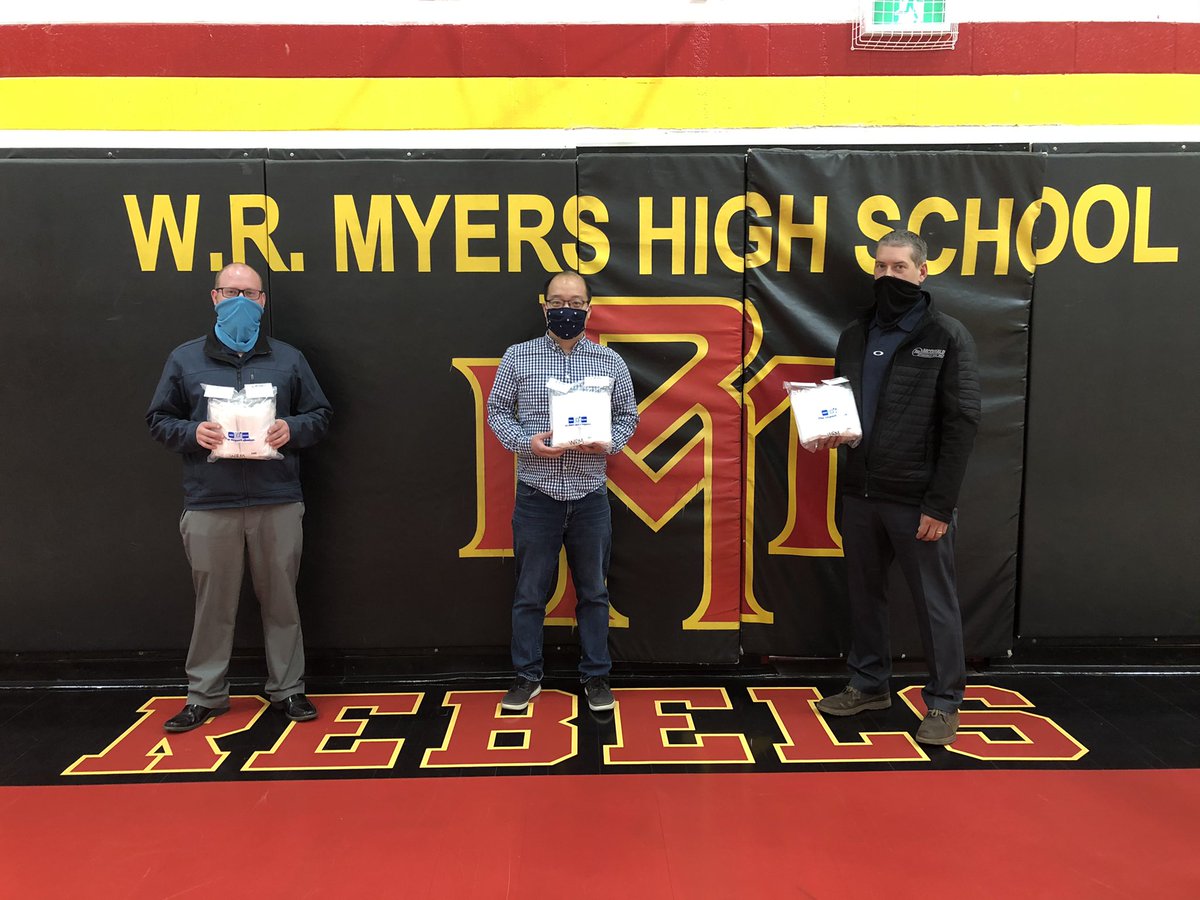 Thank you for the generous donation of masks McDonald Chevrolet Taber!!! 200 masks will go a long way! <a href="/Horizonsd67/">Horizon School Division</a> <a href="/wr_myers/">WR Myers High School</a>