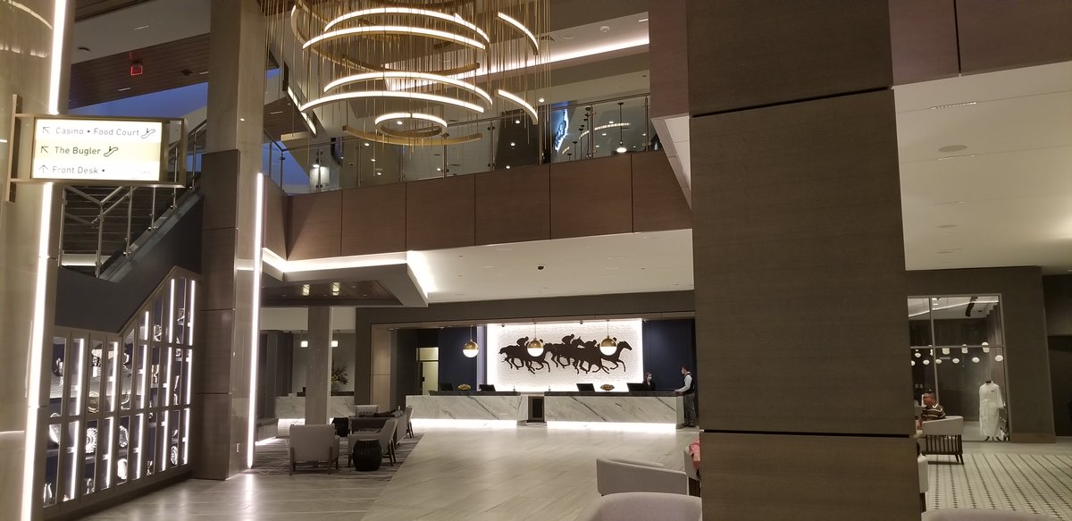 RBLDI's tweet photo. Randy Burkett Lighting Design was in Hot Springs, Arkansas last week as one of the firm's latest projects, the Oaklawn Jockey Club and Casino, nears completion. https://t.co/FA5mQEB8Xv