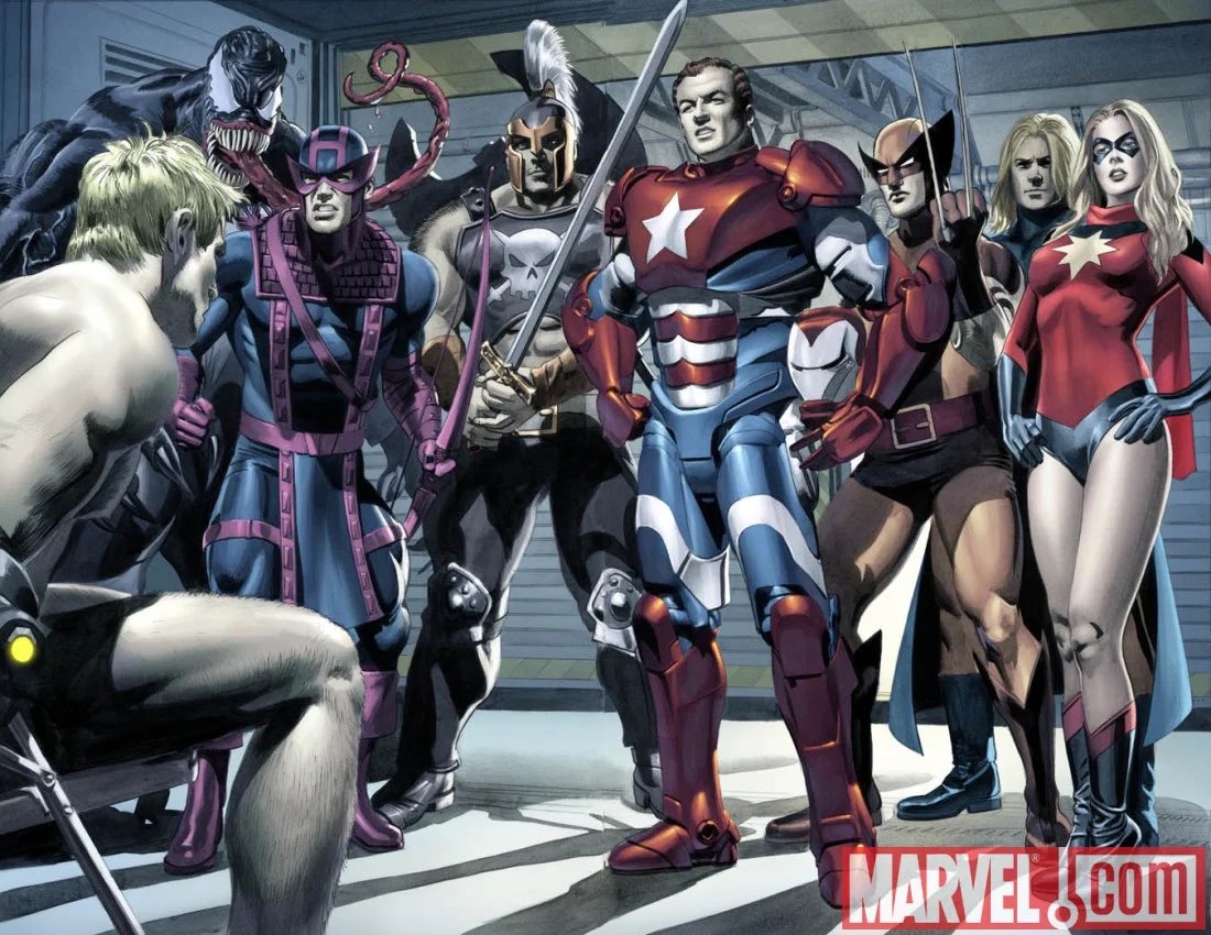 Osborn would reverse-engineer this technology to make his own team of “superheroes”: the Dark Avengers, with himself serving as the new Iron Patriot in an attempt to “replace” Iron Man. This could lead to him appearing in Armor Wars.