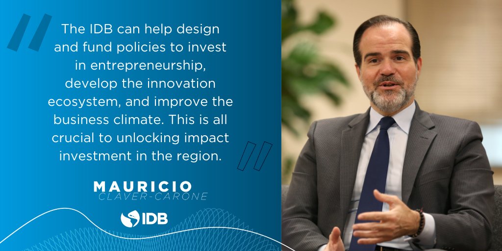 President Mauricio Claver-Carone spoke at the Defiant Optimist event hosted by @...