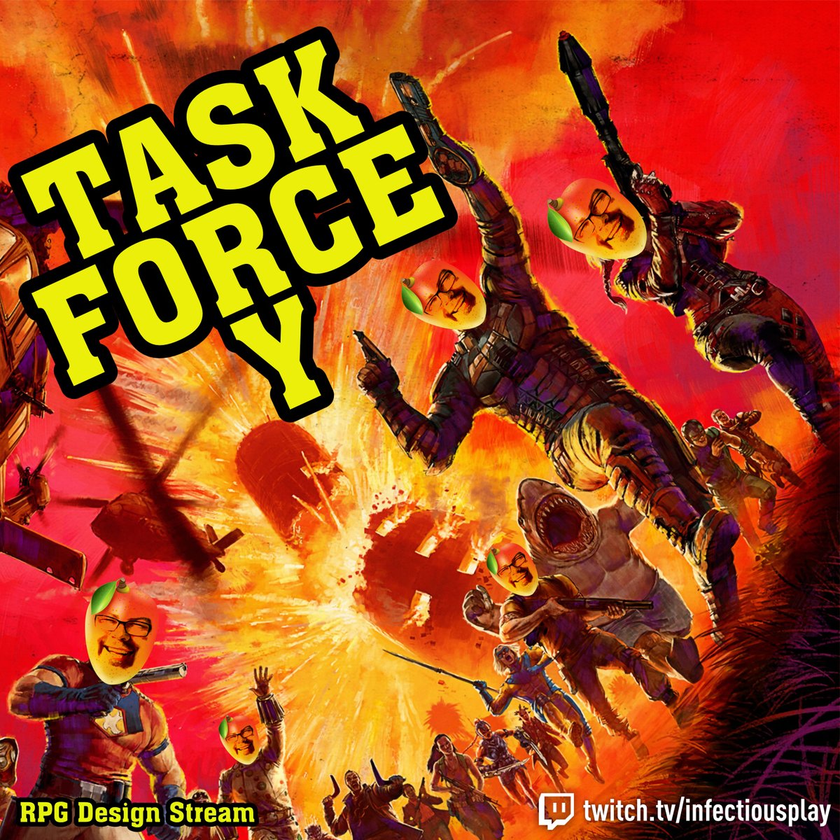InfectiousPlay's tweet image. We are live now with a special RPG design stream!
Come help @JonGilmour and @Chaos_Moss brainstorm TASK FORCE Y!
twitch.tv/infectiousplay/