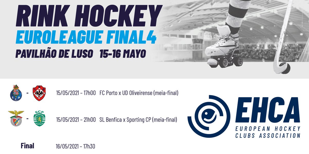 📺 EHCA e RTP chega a acordo para transmitir a Final 4 da Euroliga de Hóquei Patins

EHCA y RTP alcanzan un acuerdo para transmitir la F4 de la Euroleague de hockey patines

#okeuro
